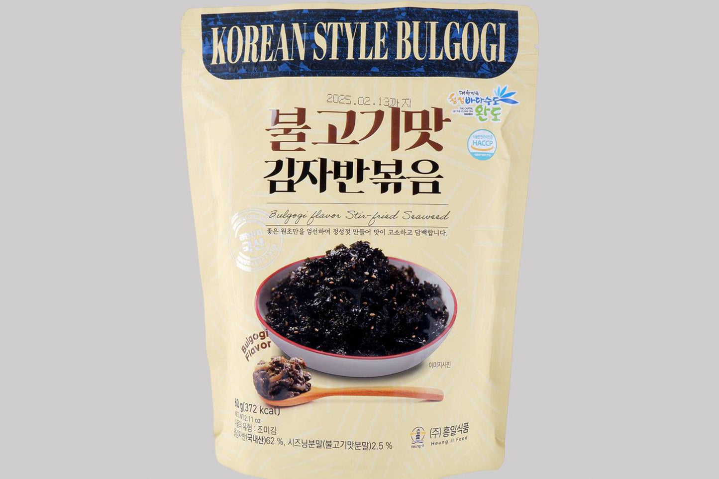 KOREAN STYLE BULGOGI STIR-FRIED SEAWOOD (Kim Jaban)