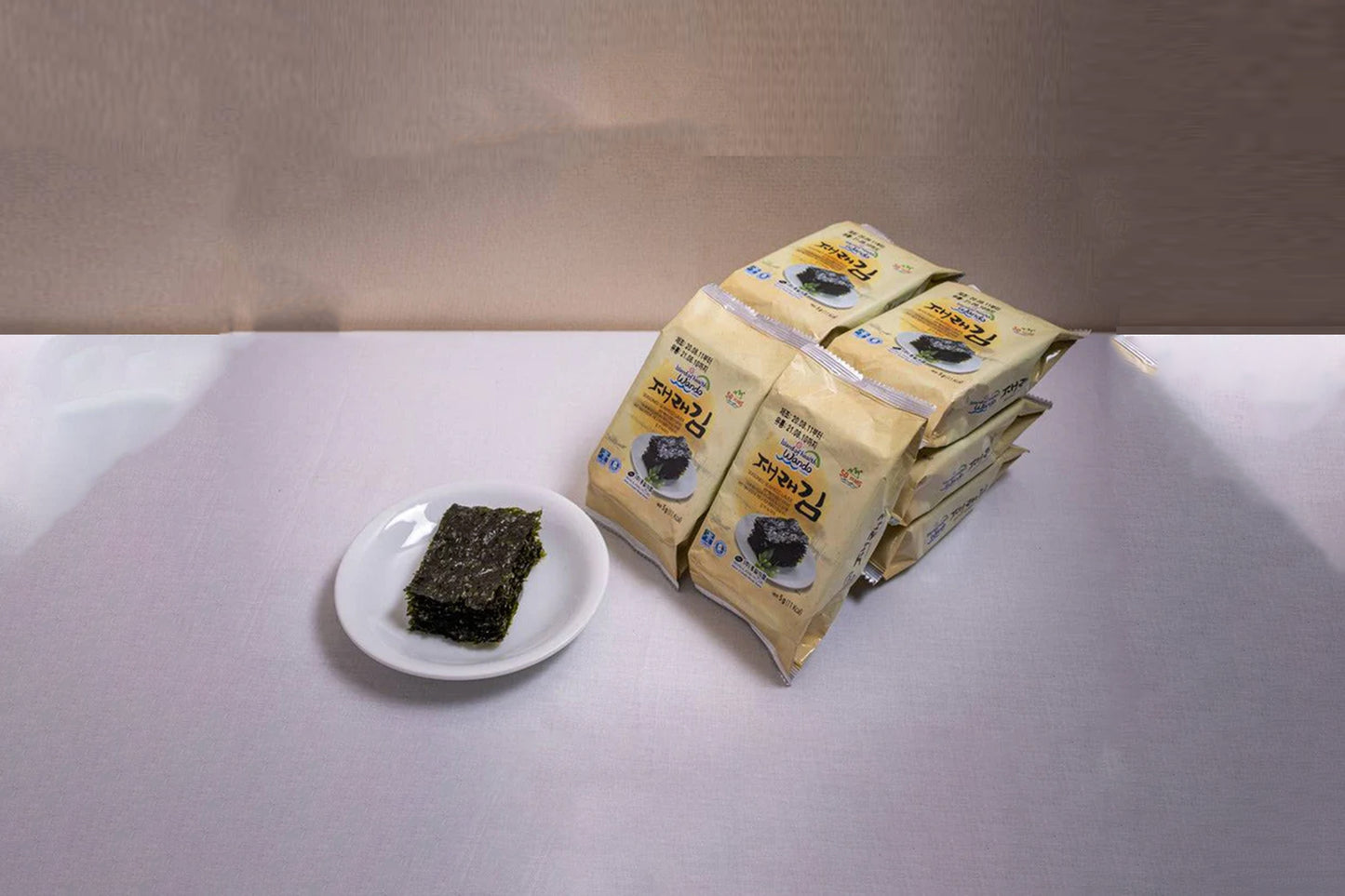 LUNCH BOX SEASONED SEAWEED LAVER 9packed-traditional 45g